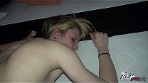 Povbitch Extremely skinny blonde teen scream like a. when she has orgasm